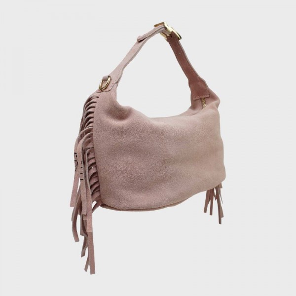 Anais - Sac à main en croûte de cuir...