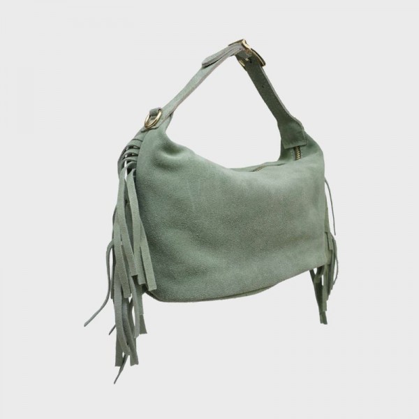 Anais - Sac à main en croûte de cuir...