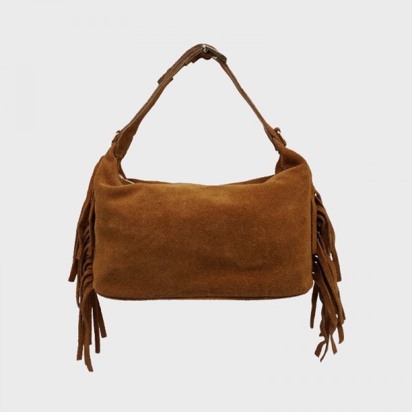 Anais - Sac à main en croûte de cuir...