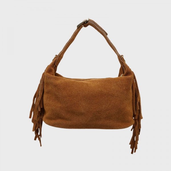 Anais - Sac à main en croûte de cuir...