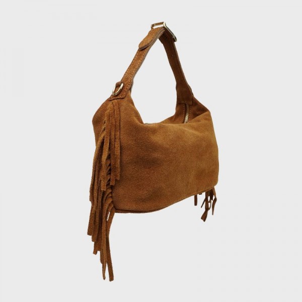 Anais - Sac à main en croûte de cuir...