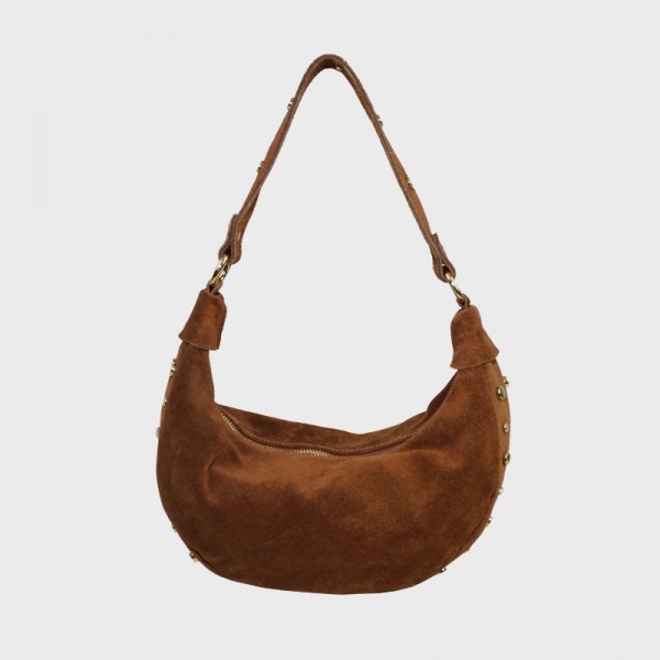 Anais - Sac porté épaule en croûte de...