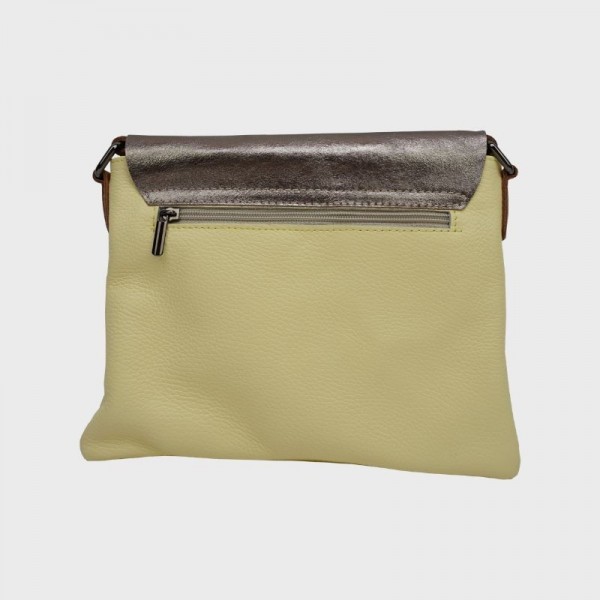 Anais - Sac porté épaule cuir avec...